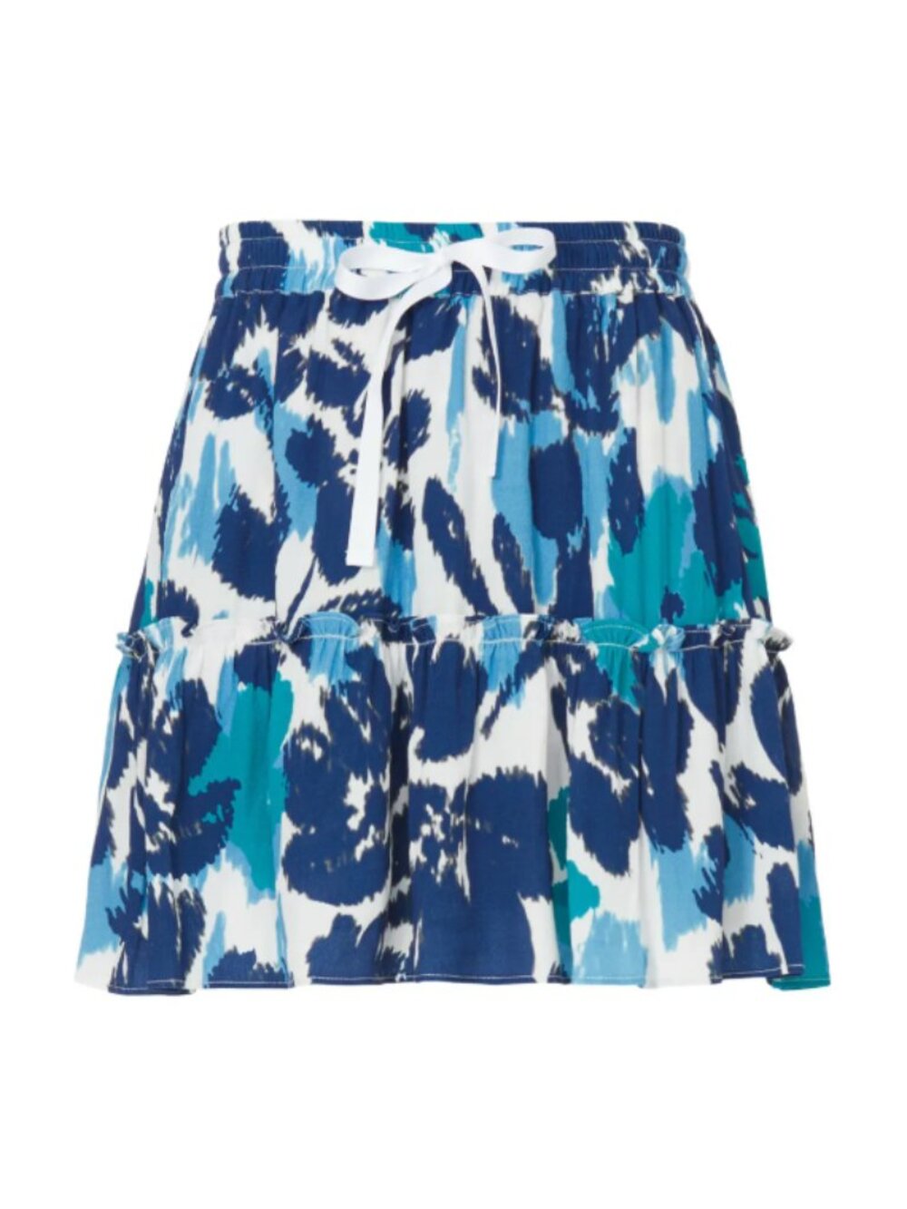 RTR-74 Peter Som x RTR Blue Floral Mini Skort